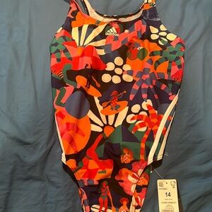 Adidas one piece swimsuit for women Size 14